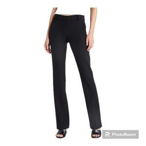 Express Editor Low-rise Black Trousers - Size 2 Regular